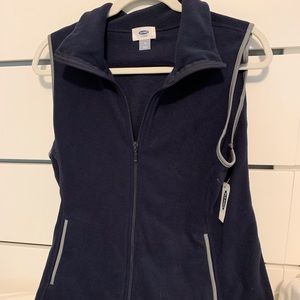 Old Navy | Navy Blue Fleece Vest | NWT